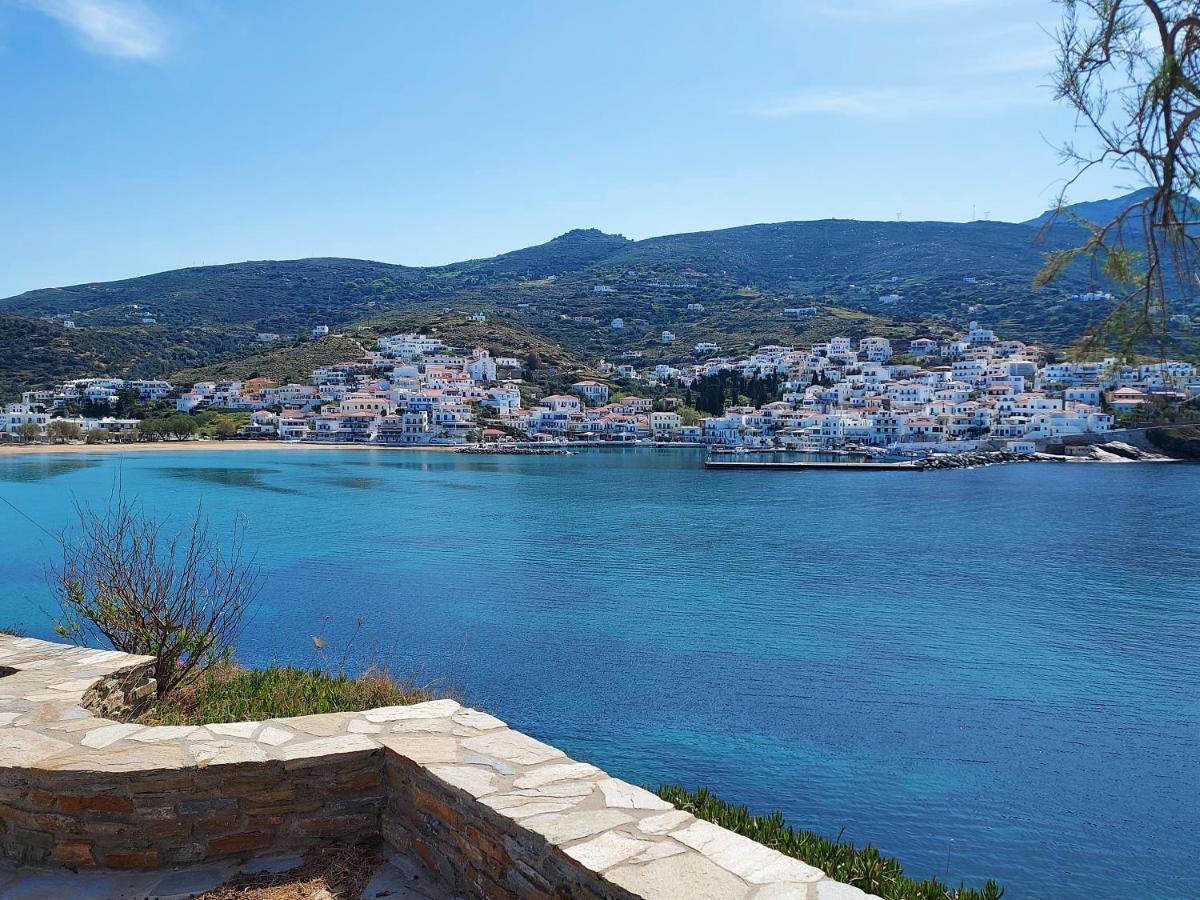 Villa Arni Andros - Βίλα Αρνη Batsíon Exteriör bild