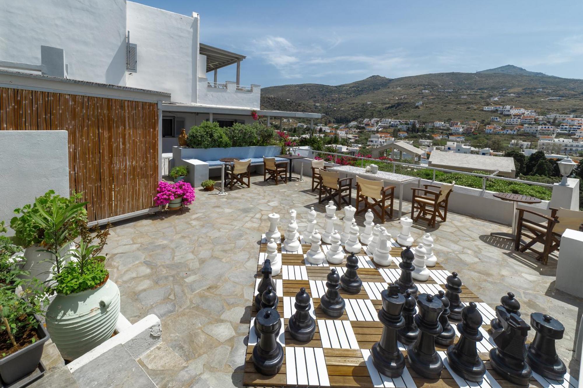 Villa Arni Andros - Βίλα Αρνη Batsíon Exteriör bild