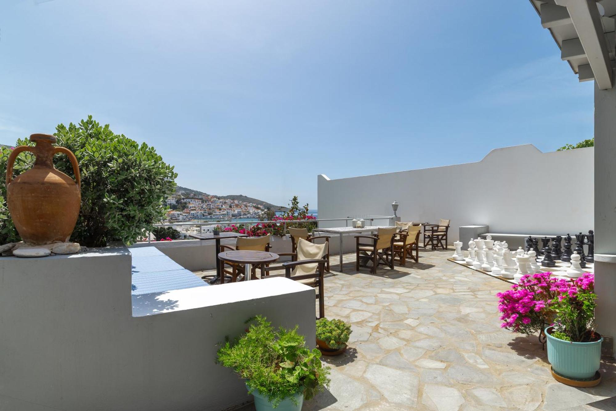 Villa Arni Andros - Βίλα Αρνη Batsíon Exteriör bild